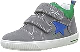  Superfit Baby Jungen Moppy Sneaker, Grau (Hellgrau/Grün 25), 19 EU