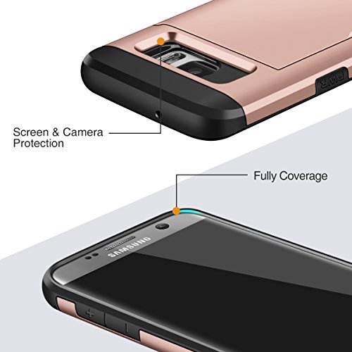 Funda Samsung Galaxy S7 Coolden Protectora Rigida Compartimento para 2 Tarjetas Funda Ultra Delgado Carcasa de Doble Capa Absorci n de choque Anti-Golpes Caso para Samsung Galaxy S7-Oro Rosa reviews Funda Samsung Galaxy S7 Coolden Protectora Rigida Compartimento para 2 Tarjetas Funda Ultra Delgado Carcasa de Doble Capa Absorci n de choque Anti-Golpes Caso para Samsung Galaxy S7-Oro Rosa