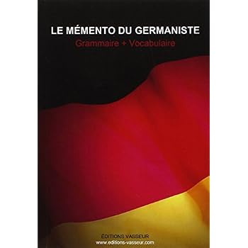 Le memento du germaniste Le memento du germaniste