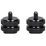 Der Doppelschraubverbinder ist ein Stativschraubenadapter, der das Ger？t fest fixieren kann.