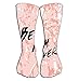 Produktbild Walnut Cake Hohe Socken Outdoor Sports Men Women High Socks Stocking Best mom Ever Happy Mother s Day Greeting Card Black Brush Lettering Calligraphy pink Stone Marble Tile Length 19.7"(50cm)