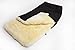 Naturasan Stroller Sheepskin Liner Footmuff Cosy Toe Universal size (black)