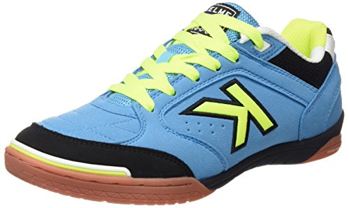 Kelme Precision, Chaussures de Football en Salle Homme, Rose - Turquoise, 39 EU