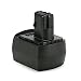 Produktbild POWERAXIS 12V 2000mAh NiMH Ersatzakku für Metabo BS 12 SP, BSZ 12, BSZ 12 Impuls, ersetzt Metabo 6.25473, 6.25474 Air-Cooled