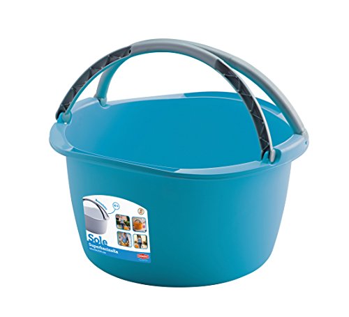 Stefanplast 6300122 Bassine à Vaisselle Rond Mixte Adulte, Multicolore, 16 L