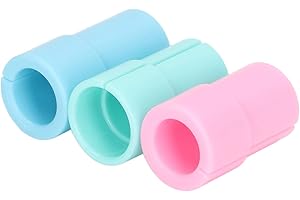 BEWINNER Adattatore per Penna Universale per Cricut, Set di Adattatori per Penna per Explore Air 2 Air 3 Maker Maker 3, Sostituisci L'adattatore per Penna Originale Compatibile con Sharpie(3 pezzi (rosa))