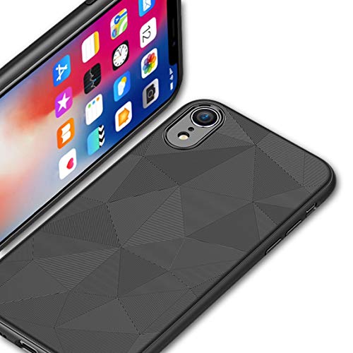 Preisvergleich Produktbild iPhone XS Max Hülle, Beetop Schutzhülle Ultradünn Handyhülle Weiche Silikon Muster TPU Rückschale Case Cover Für iPhone XS Max (NewDesign - Diamant)