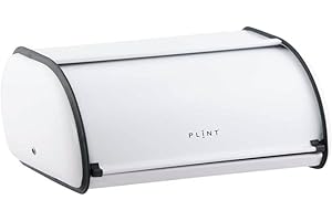 PLINT Nuevo Bread Box, Stainless Steel, White