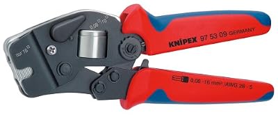 Knipex 975309 Pince pour Embouts de câble 190 mm avec gaines bi composant