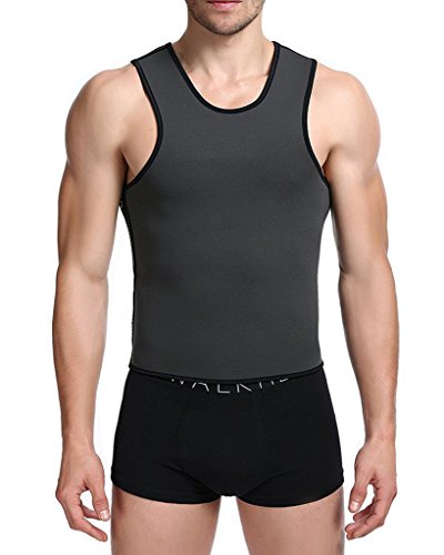 NINGMI Abnehmen Sweat Vest Hot Neopren-Shirt Kurzarm für Weight Loss - 4