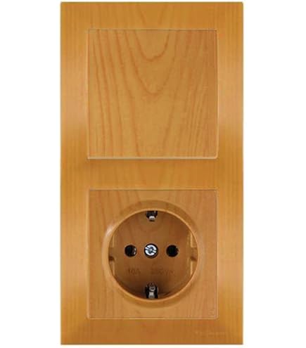 Mutlusan Candela 3fach Schalterrahmen – Schwarz Matt, Horizontal, Unterputz