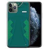 Diseño: México/Mexicano eSwish Carcasa/Funda TPU/Gel para el Apple iPhone 11 Pro/Serie: Copa Mundo 2018 Camiseta Futbol - México/Mexicano