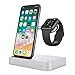 Produktbild Belkin Valet iphone Ladestation (geeignet für iPhone XS, XS Max, XR, X, 8/8 Plus und andere Modelle, Apple Watch Series 4, 3, 2, 1) silber