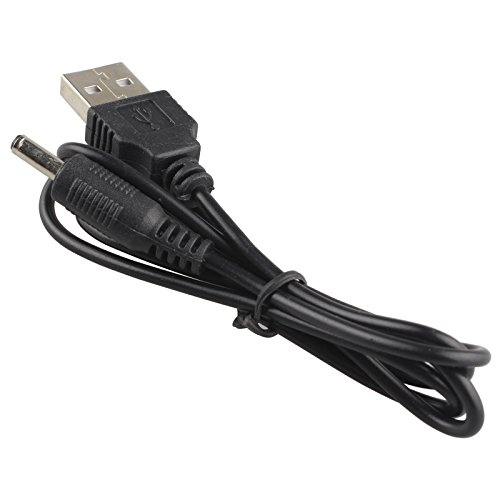 haljia 2 USB auf 3,5 mm DC 5 V Laden Anschluss Netzteil Kabel Adapter Hohlstecker - 2