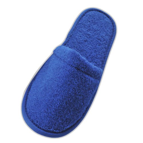 Arus Ciabatte da Bagno in Spugna Blu Reale, 38/42 EU, 2 Paia