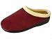 Produktbild Meine Damen Slip Kühler auf Maultier Hausschuhe MICROSUEDE & Fleece gefütterte 289 UK 6 Burgund