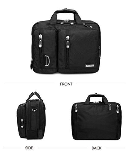 FreeBiz 15-Zoll-Laptop-Tasche Multifunktions -Laptop-Aktenkoffer -Rucksack mit Tragegriff und Schultergurt Passend bis zu 15 6 Zoll Gaming Laptops f  