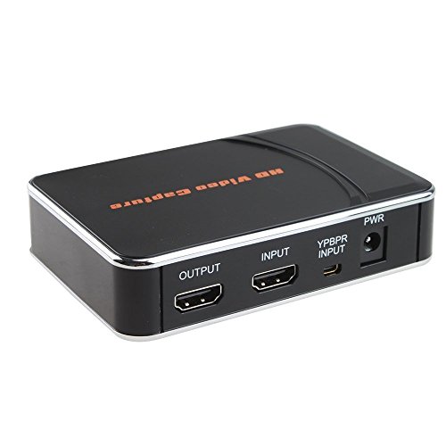 Game Capture HD Videoaufnahme 1080P HDMI YPbPr Rekorder für Xbox 360 One PS3 PS4 - läuft HD Spiel