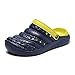 Produktbild Pantoletten Gartenschuhe Rutschfest Gartenclogs Sommer Hausschuhe Strandschuhe Slip-On Sandalen Leichter Badeschuhe Unisex,Blau,40 EU=42 CN