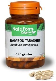 Atlantic Nature - Nat &amp; Form Bambou Tabashir - C18E172DEF8C8 - 120 gélules