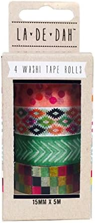 La De Dah Scrapbook Creative Journalling Washi Tape - Assorted Designs