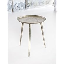 Beistelltisch Silber