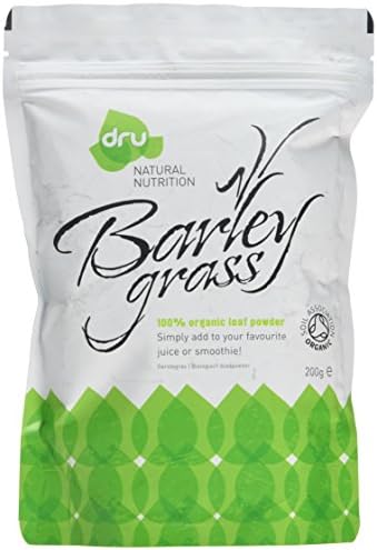 Dru Superfood Organic Barley Grass Powder 200 g