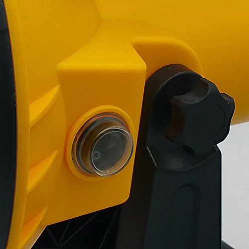 Handleuchte Hand Lampe mit Energiespar Leuchtmittel Energie Spar Strahler tragbar verstellbar IP44 - 4