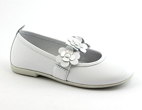 Balocchi 481686 30/34 Laika White Girl Shoes Ballerina Elastic 32