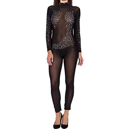 Preisvergleich Produktbild Mono Rhinestone Schwarz