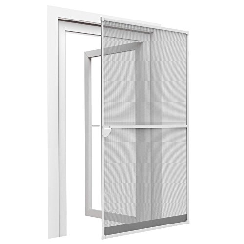 Sol Royal Insektenschutz Tür SolProtect 100×215 cm – Fliegengitter Weiß Alu-Rahmen Bausatz - 2