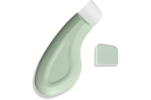 OUDQFCJ 1 Pcs Rimuovi Punti Neri in Silicone - Estrattore per Punti Neri Naso e Viso, Pulizia Profonda e Sicura, Spatola per Cura della Pelle (Verde)
