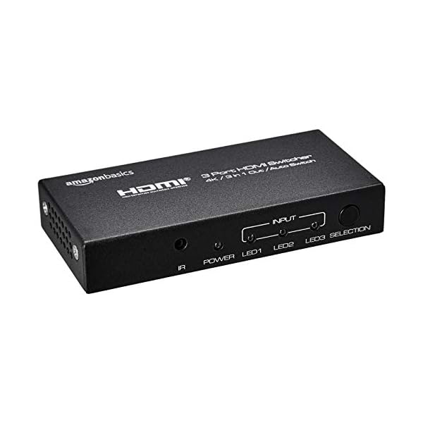 Amazon Basics - Convertidor y extractor de audio de HDMI a HDMI + audio (SPDIF + RCA estéreo)