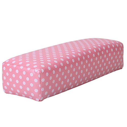 Homgaty Soft Hand Cushion Rest Manicure Care Pillow For Nail Art Salon Pink