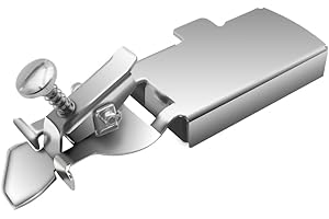 RHYS Guía de Costura Magnética Accesorios para Máquinas de Coser Universal Lmán Guia Máquina De Coser Guia Con Lmán para Máquinas de Coser Universales(Plateado） (Plateado-B)