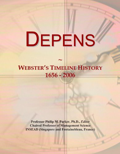 Depens: Webster's Timeline History, 1656 - 2006