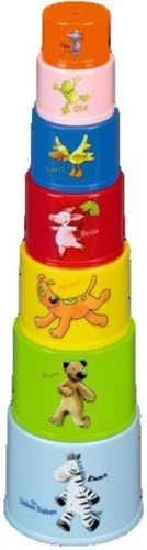 The Friendly Seven Stacking Cups, 34 cm, Model# 25587