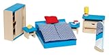 Goki 51906 - Schlafzimmer, 16-teilig, Puppenhausmbel - 