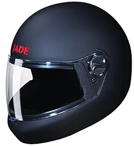 Studds JADE Full Face Helmet (Matt Black, XL)