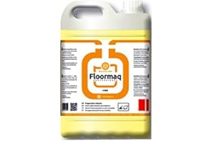 INDUQUIM Limpiador Fregasuelos para Máquinas Automáticas, Formato 5 litros de Calidad Profesional, Producto enérgico para la Limpieza con máquinas automáticas de Suelos industriales. No Produce Espuma.