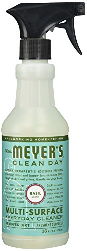 Mrs. Meyer's Clean Day Limpiador multisuperficial diario - 16 oz - albahaca