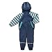 BORNINO L'ensemble veste de pluie et salopette de pluie légère tenue de pluie bébé, taille 74/80, bleu