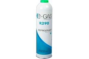 REPORSHOP - 1 Botella Gas Refrigerante R290 350Gr Propano Freeze Organico