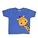 Inda-Bayi Baby-Toddler Heavy Cotton T Shirt - giraffe