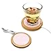 Produktbild Kaffeetassenwärmer, USB-Kaffeetassen-Heizuntersetzer, Kaffeetassen-Heizkissen, Kaffeetassenwärmer, Getränkewärmer, elektrischer Wärmer-Teller für Wassermilchsuppe Teewärmer Glaskeramikmilchbecher