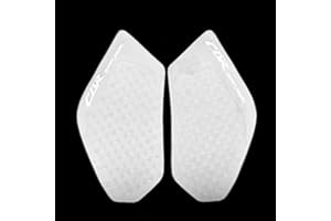 KYN Adhesivo antideslizante para depósito de gas Honda CBR600RR 2003 2004 2005 2006 para motocicleta 3M transparente adhesivo lateral de combustible y gas (blanco)