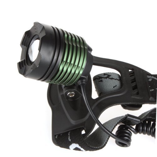 Lightess LED kopflampe stirnlampe Laufkopflampe stirnlampe led Superhelle LED Camping oder Angeln Scheinwerfer-Scheinwerfer-1200 der Lumen-Zoom nachladbare wasserdichte Kopf-Licht-Fackel-Lampe - 2