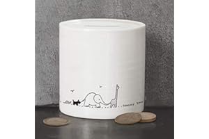 East of India Porcelain Money Box Nursery Animals Childrens Keepsake Christening Gift