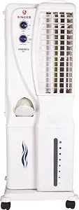 Singer Liberty Mini 20L Portable Tower Air Cooler with Honey Comb Cooling Pad