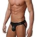 Produktbild Rera Herren Sexy Erotik Kunstleder Unterhose Wetlook Unterwäsche Beutel T-Back Bikini Slips Männer Low-Waist G-String Briefs Shorts